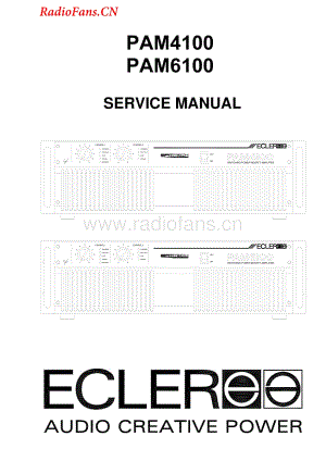 Ecler-PAM4100-pwr-sm维修电路图 手册.pdf