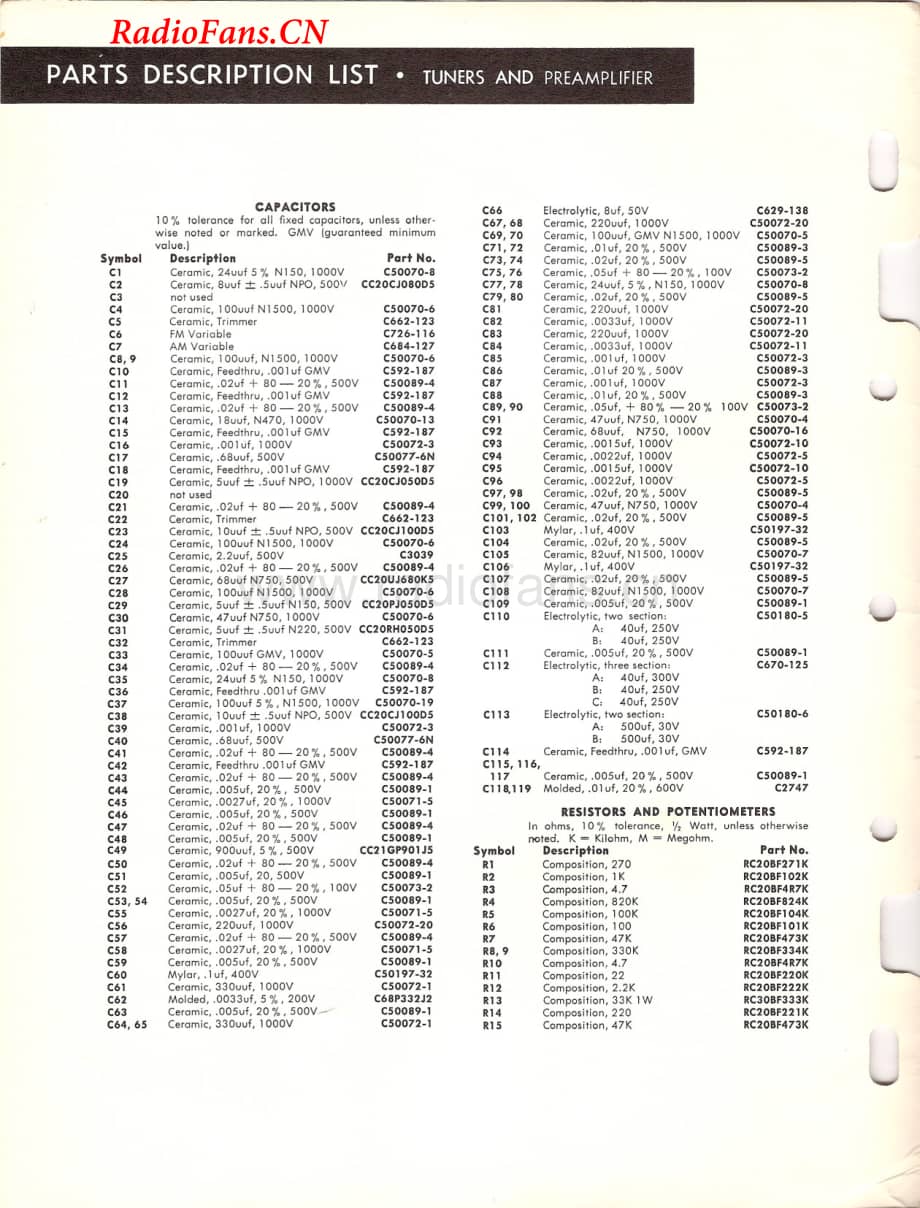 Fisher-Coronet808-mc-sm维修电路图 手册.pdf_第2页