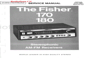 Fisher-180-rec-sm(1)维修电路图 手册.pdf