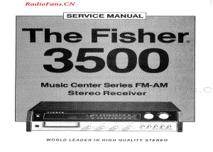 Fisher-3500-rec-sm维修电路图 手册.pdf