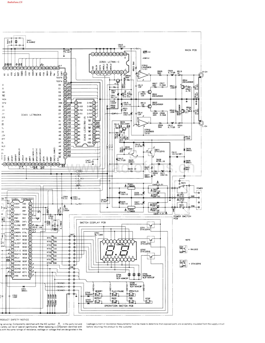 Fisher-AD829-cd-sch维修电路图 手册.pdf_第3页