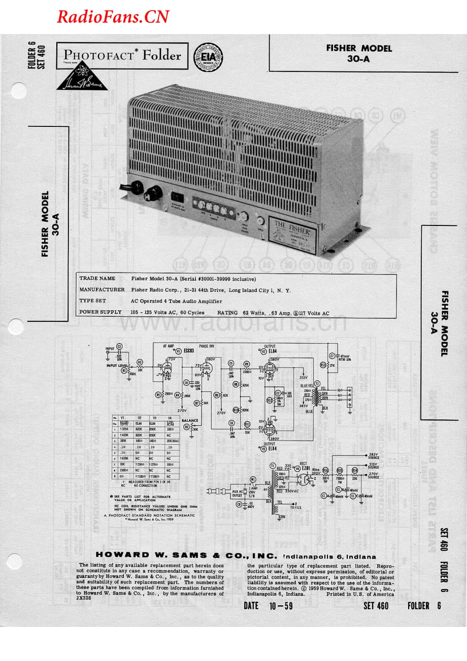 Fisher-30A-pwr-sch维修电路图 手册.pdf_第2页