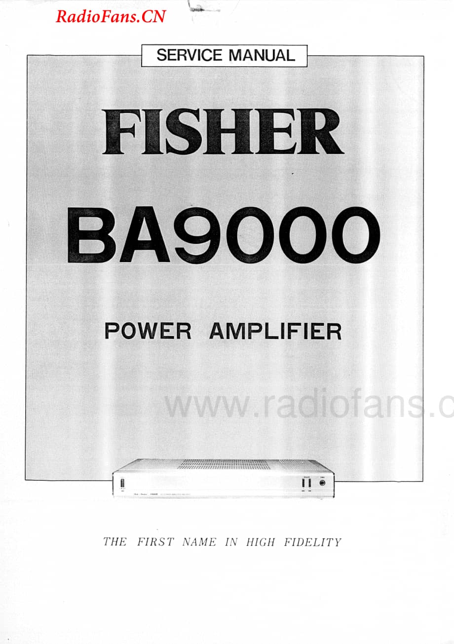 Fisher-BA9000-pwr-sm维修电路图 手册.pdf_第1页