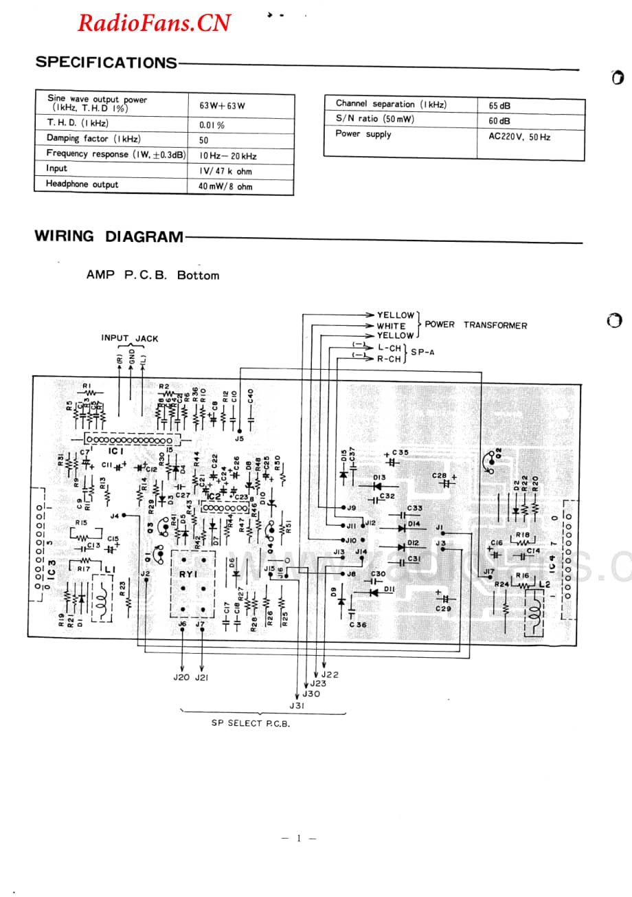 Fisher-BA9000-pwr-sm维修电路图 手册.pdf_第2页