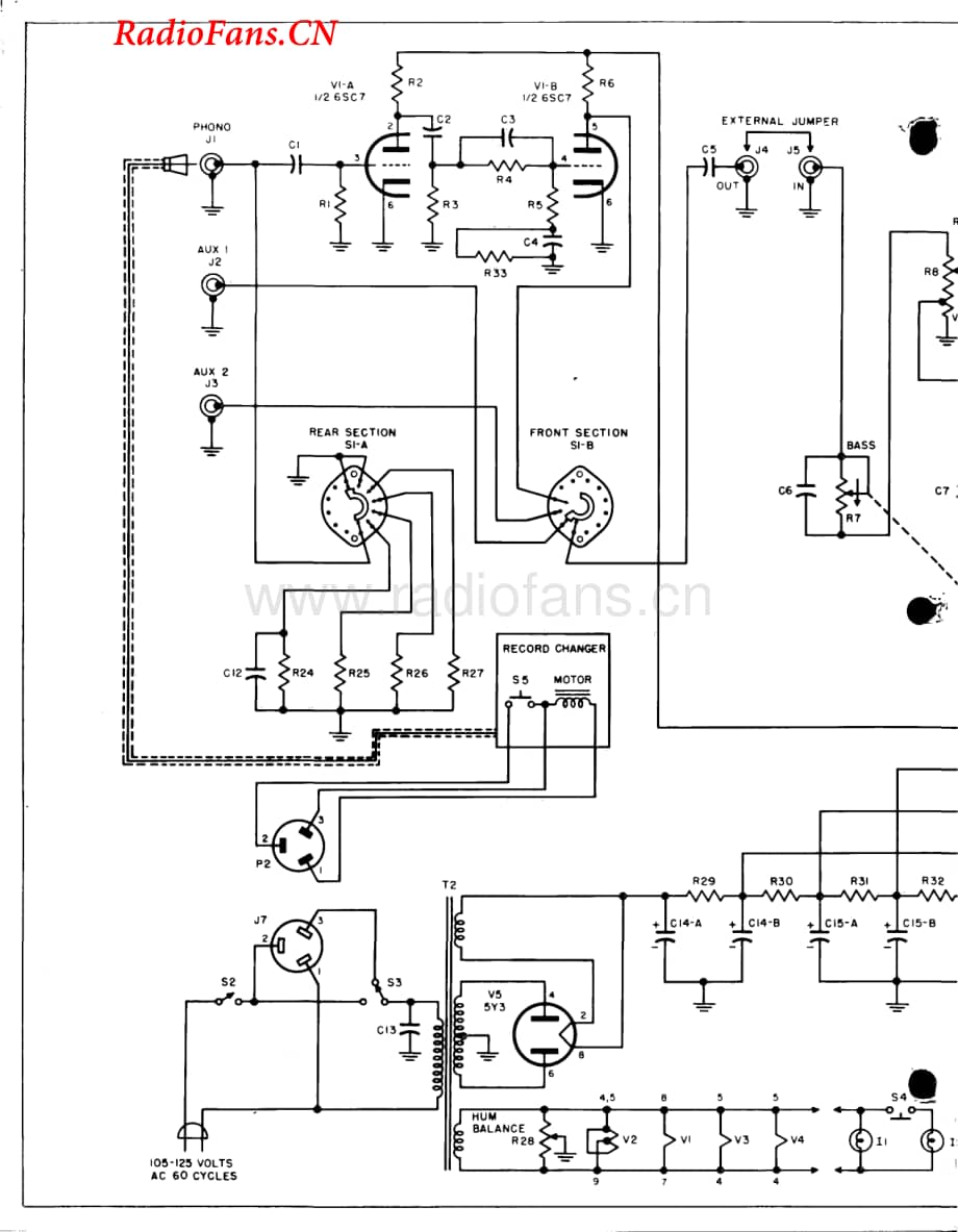 Fisher-101.EL84-pwr-sch(1)维修电路图 手册.pdf_第2页