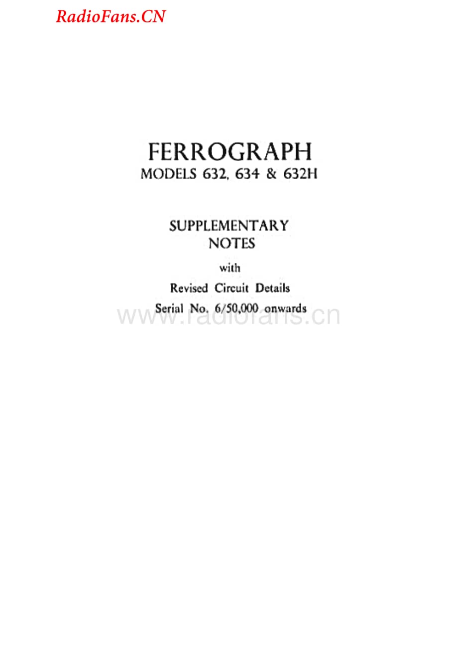 Ferguson-Ferrograph632-tape-sm2维修电路图 手册.pdf_第2页