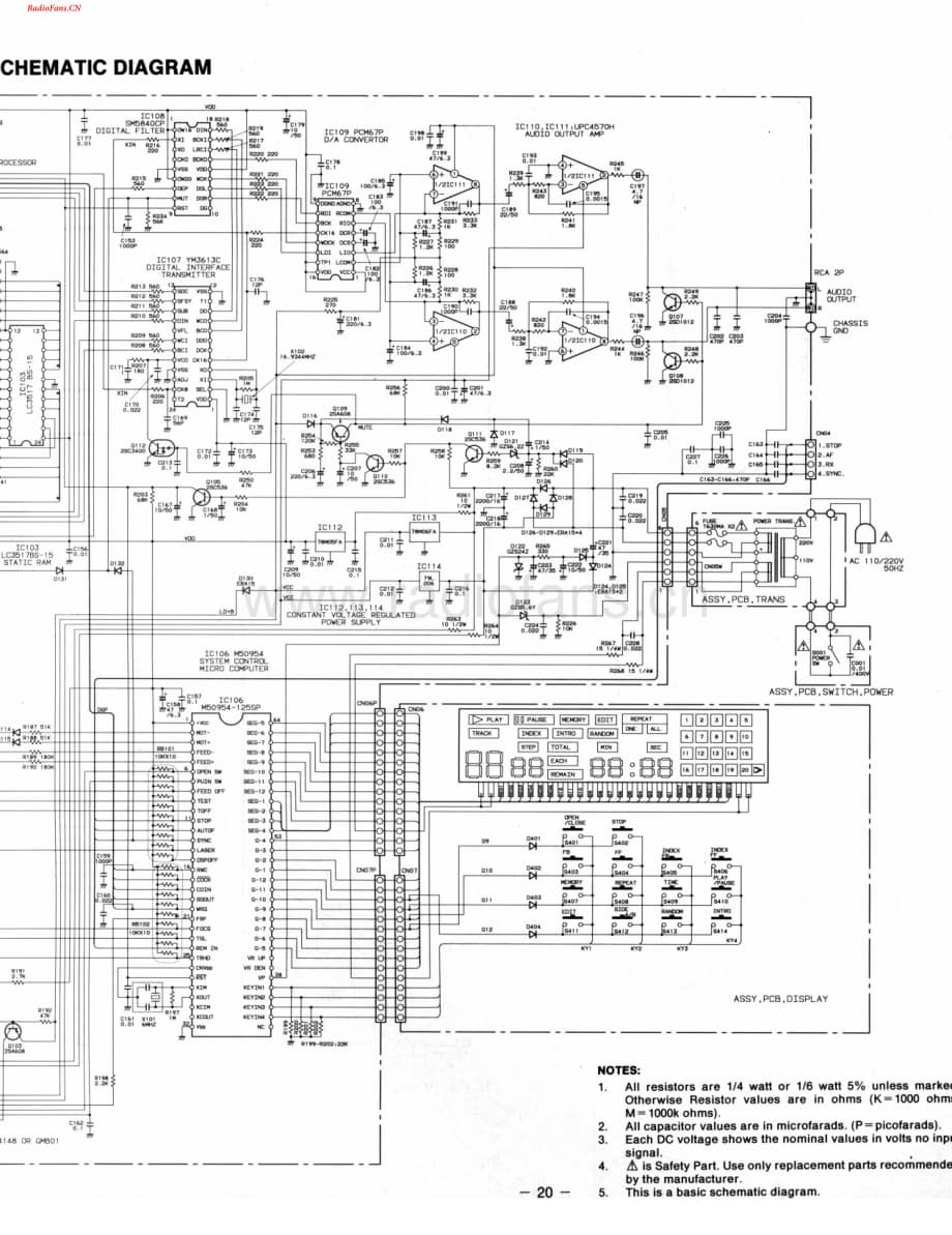 Fisher-AD9020-cd-sch维修电路图 手册.pdf_第3页