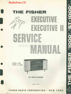 Fisher-ExecutiveST1000-mc-sm维修电路图 手册.pdf