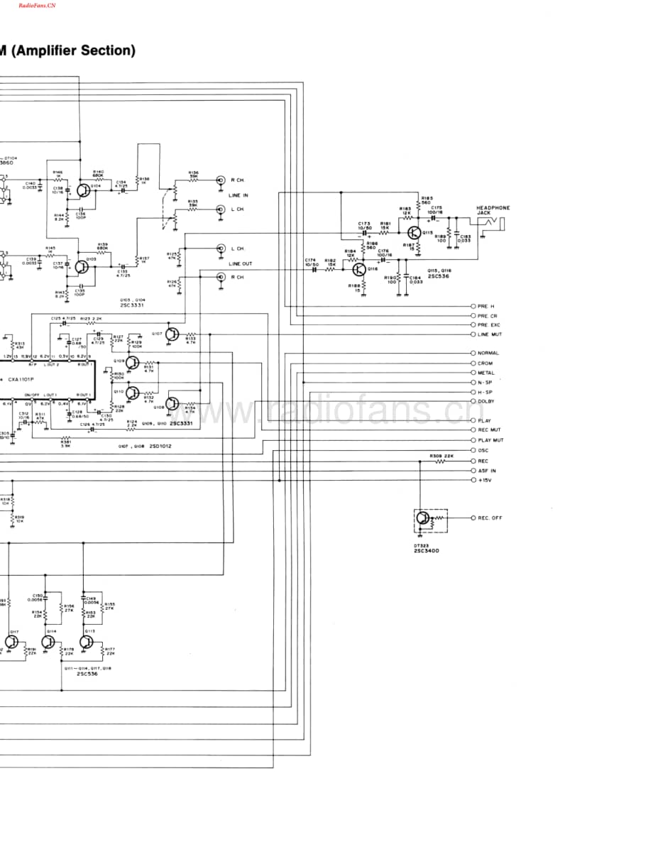 Fisher-CRW9025-tape-sch维修电路图 手册.pdf_第3页