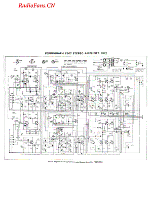 Ferguson-FerrographF307mkII-sch维修电路图 手册.pdf