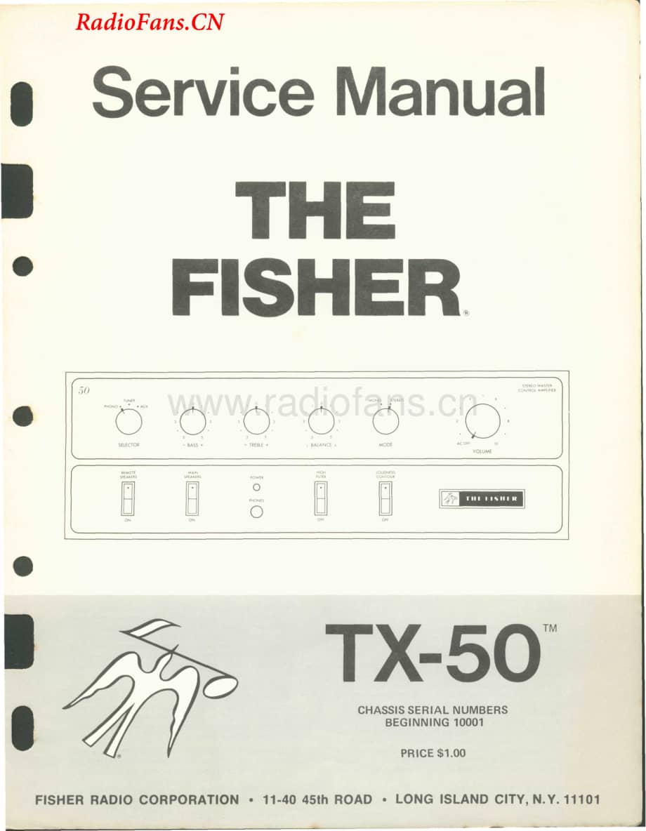 Fisher-TX50-int-sm维修电路图 手册.pdf_第1页