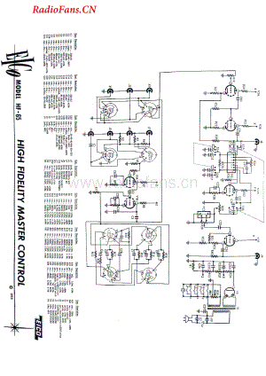 Eico-HF65-pre-sch维修电路图 手册.pdf