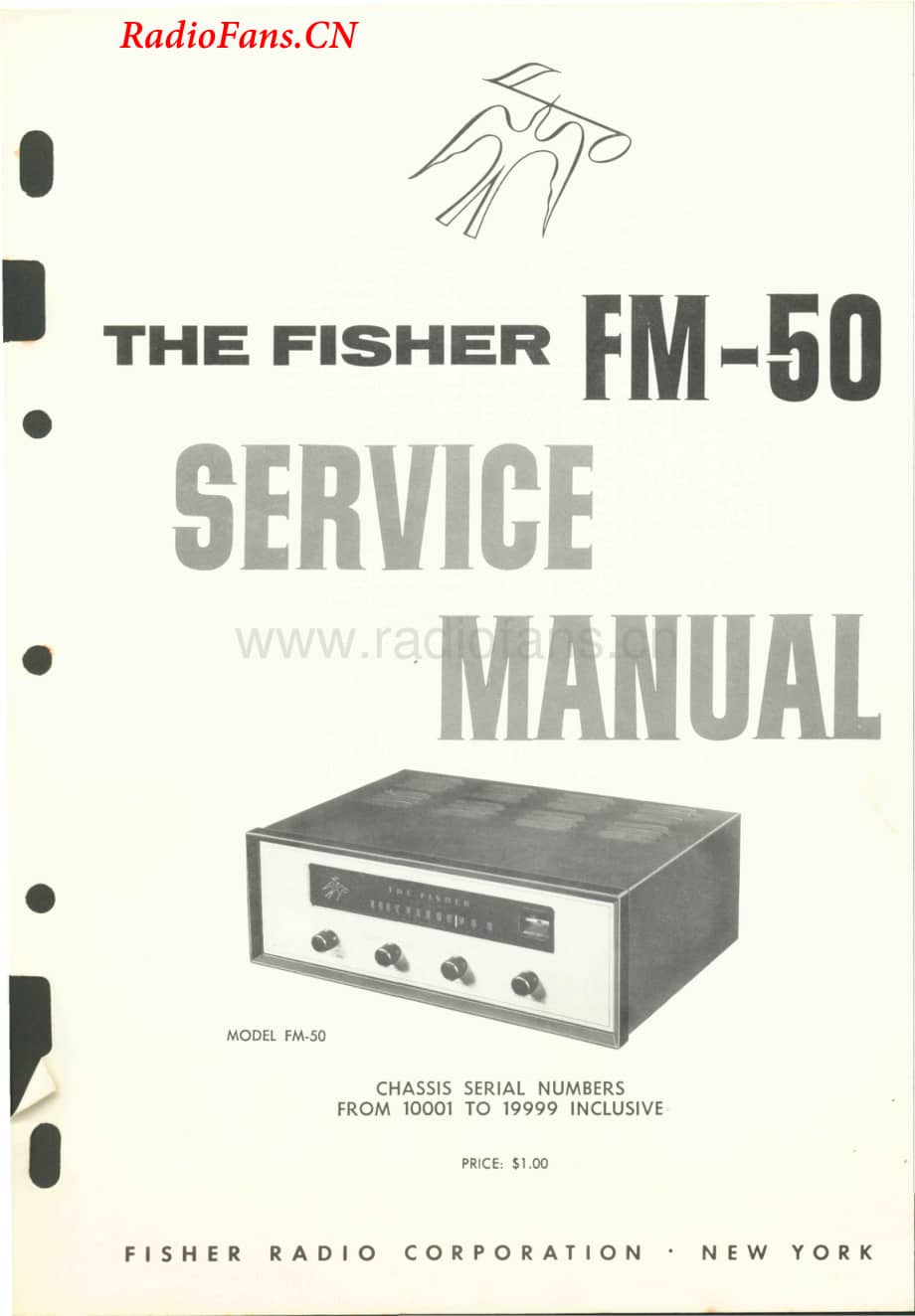 Fisher-FM50-tun-sm维修电路图 手册.pdf_第1页