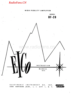 Eico-HF20-int-sch维修电路图 手册.pdf