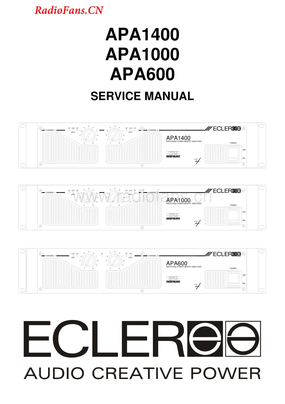 Ecler-APA600-pwr-sm维修电路图 手册.pdf_第1页