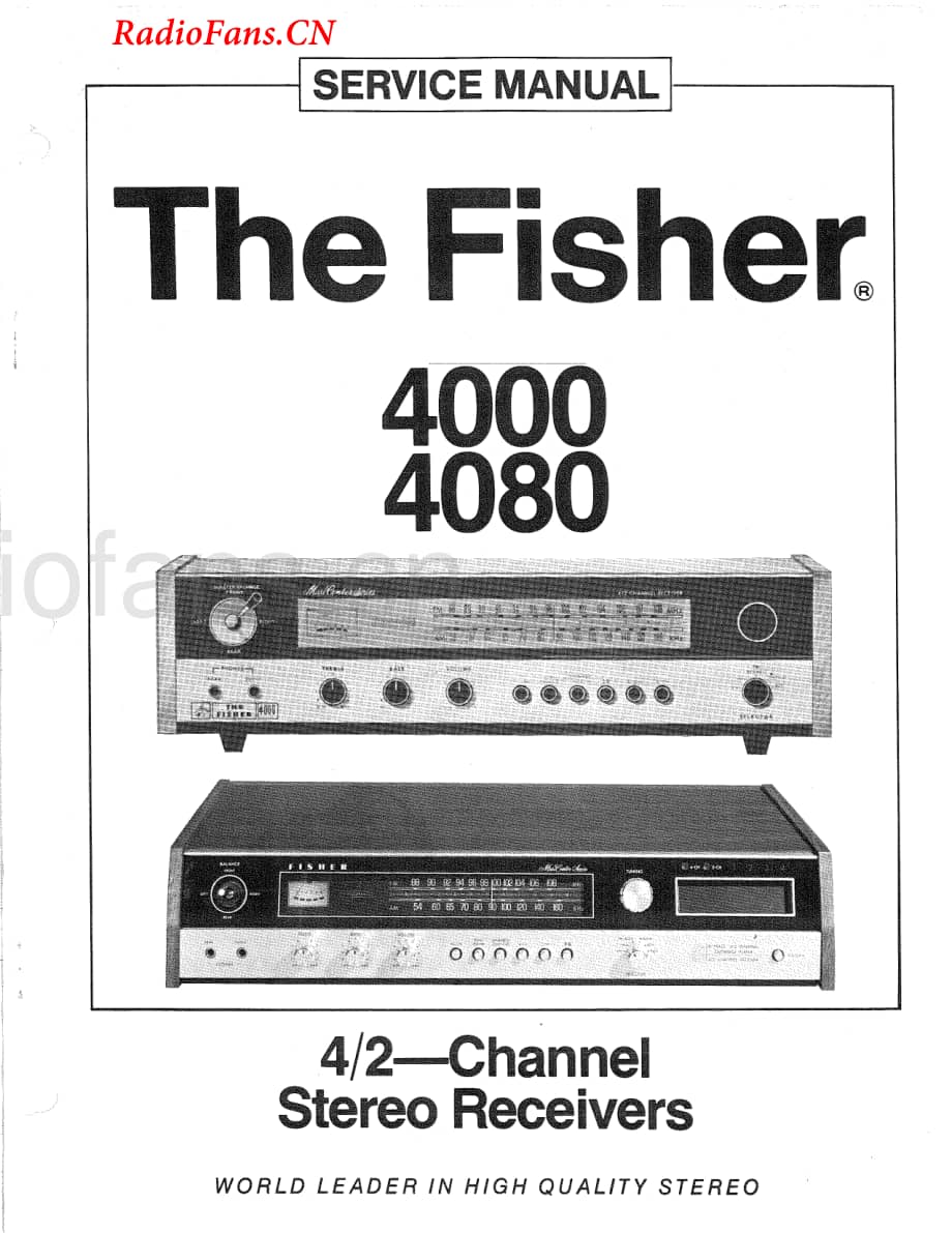 Fisher-4080-rec-sm(1)维修电路图 手册.pdf_第1页