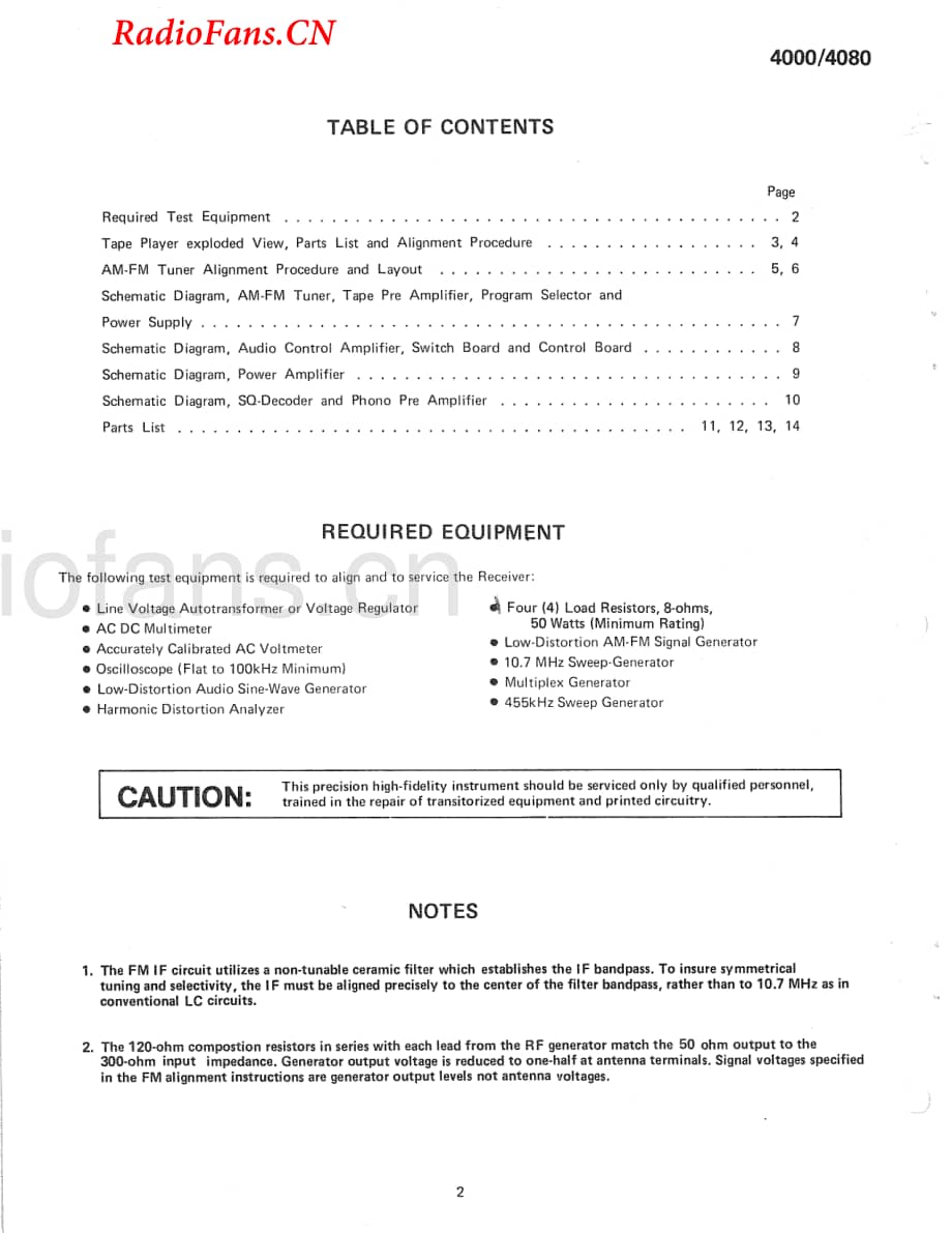 Fisher-4080-rec-sm(1)维修电路图 手册.pdf_第2页