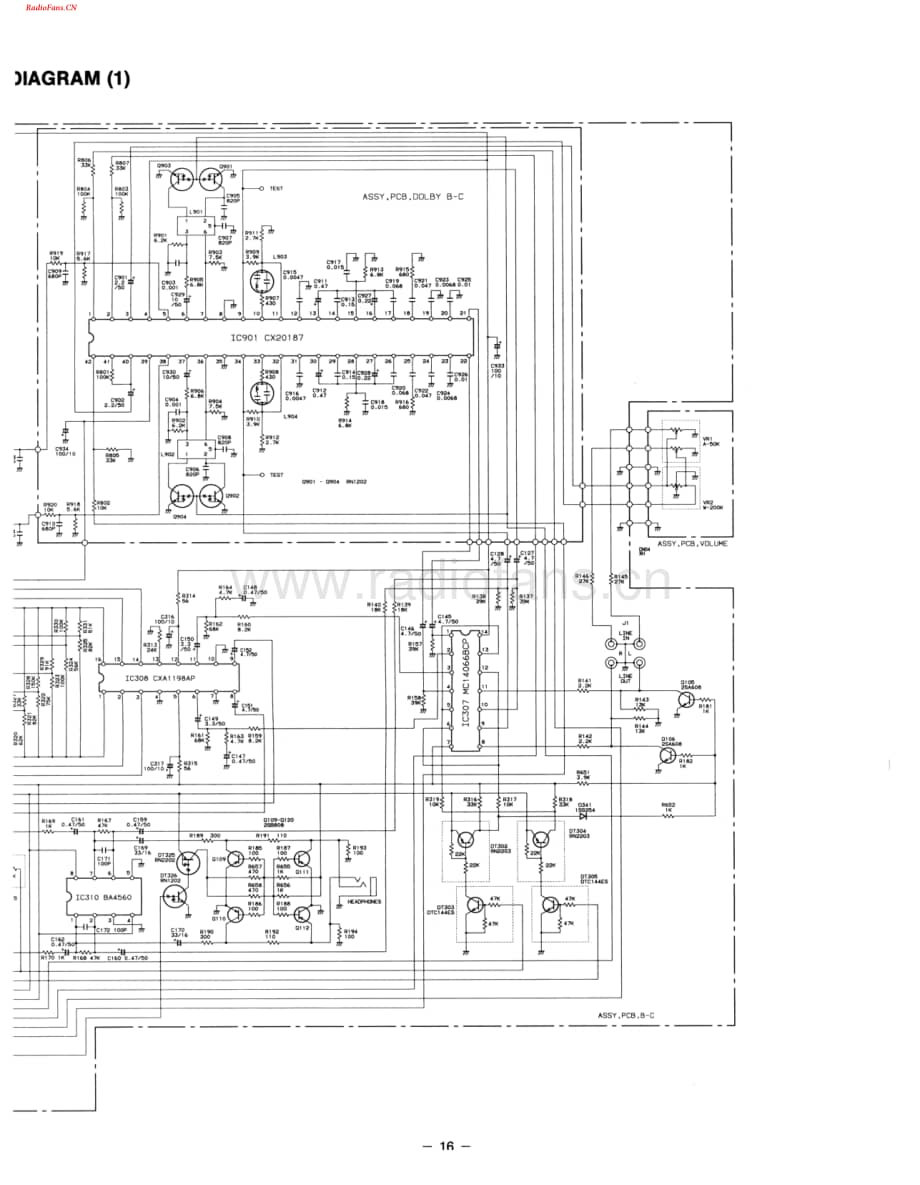 Fisher-CRW9060-tape-sch维修电路图 手册.pdf_第3页