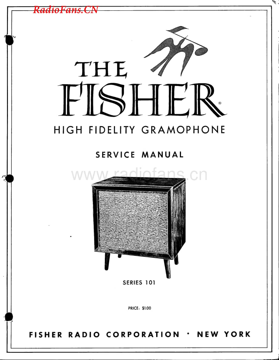 Fisher-Series101-rec-sm维修电路图 手册.pdf_第1页