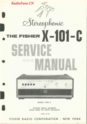 Fisher-X101C-int-sm维修电路图 手册.pdf