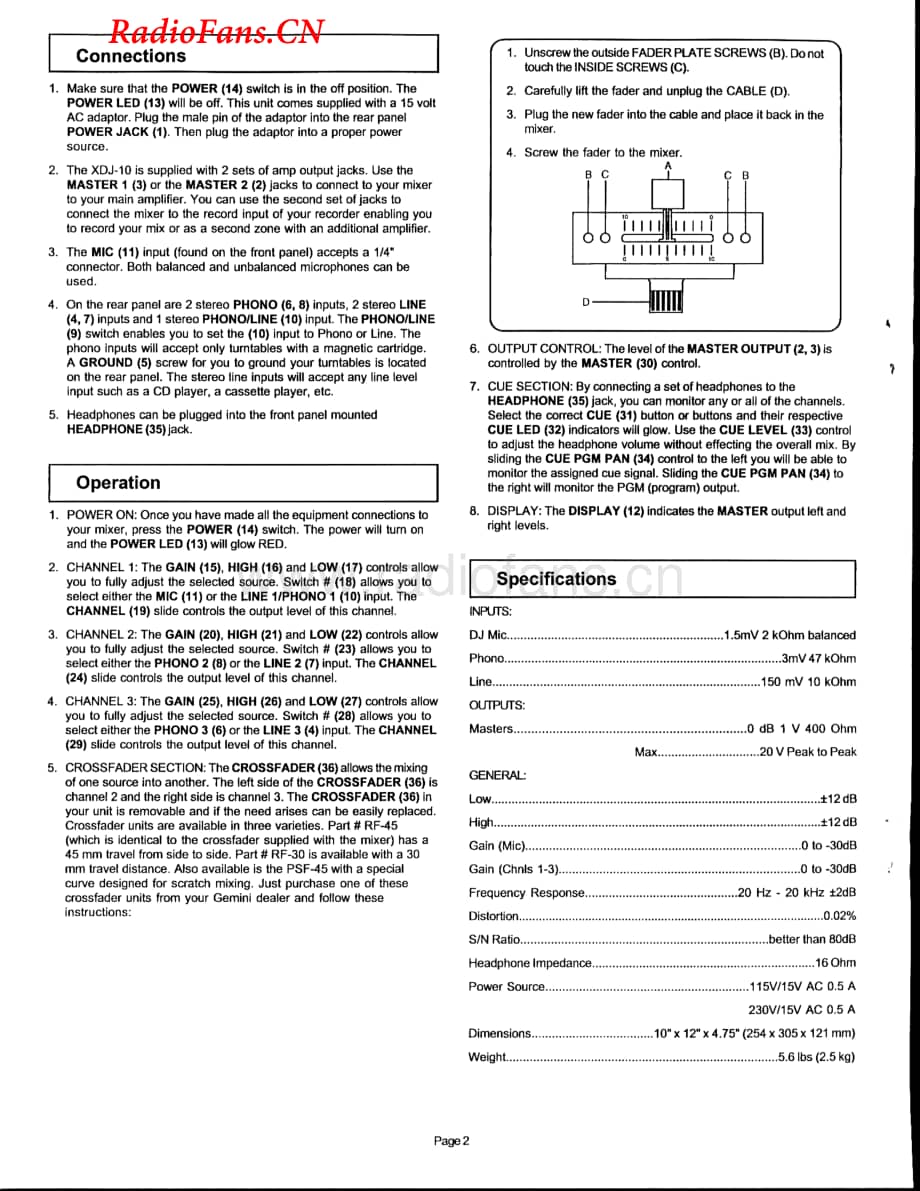 Gemini-XDJ10-mix-sm维修电路图 手册.pdf_第3页