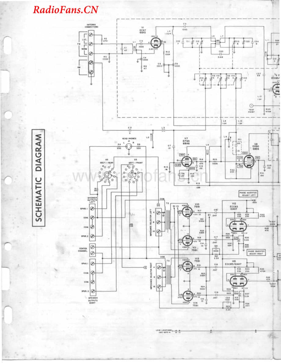 Fisher-800C-rec-sch(1)维修电路图 手册.pdf_第1页