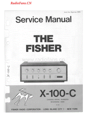 Fisher-X100C-int-sm维修电路图 手册.pdf
