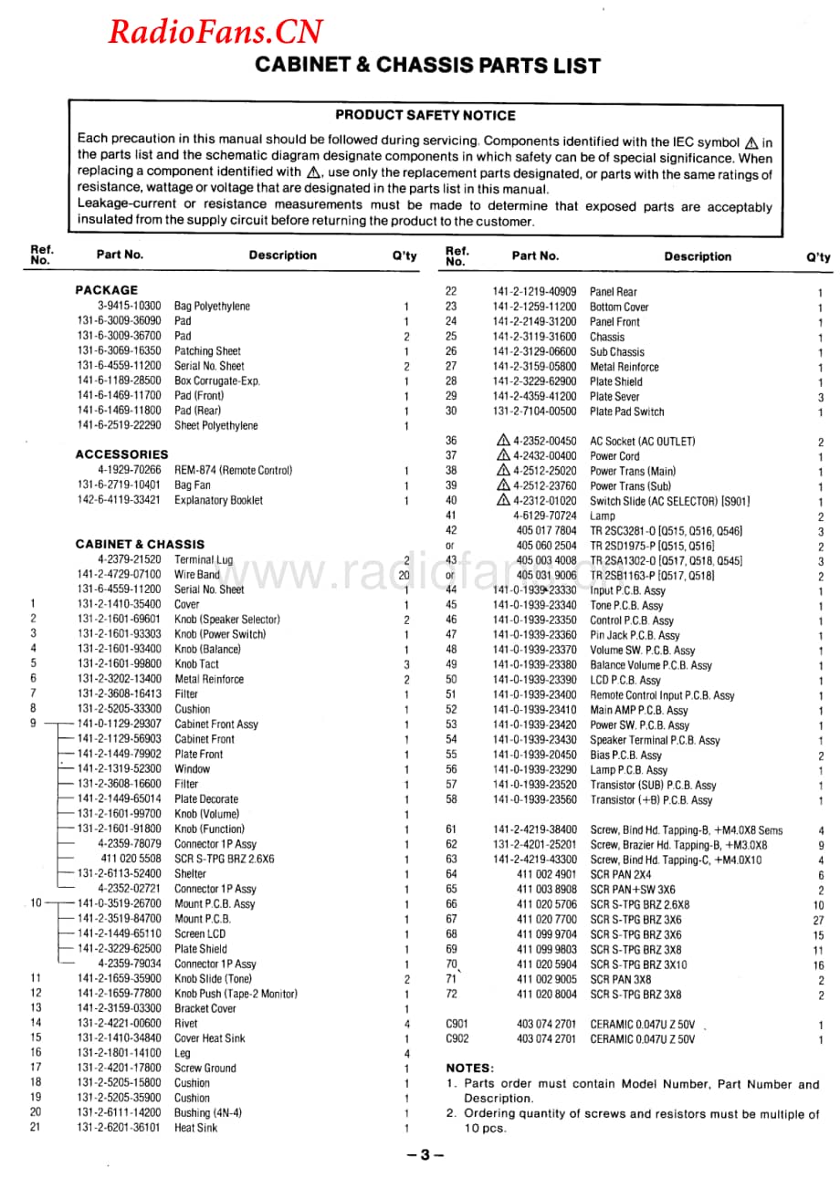 Fisher-CA874-int-sm维修电路图 手册.pdf_第3页