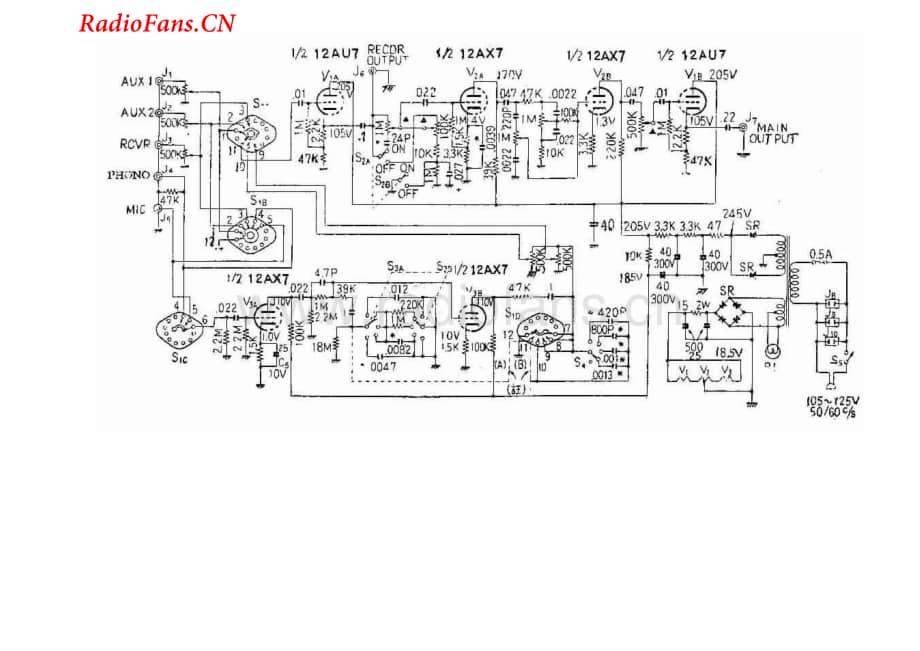 Fisher-50CM-pre-sch(1)维修电路图 手册.pdf_第1页