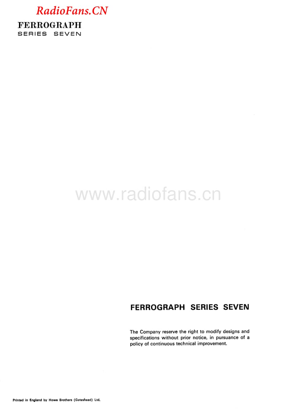 Ferguson-Ferrograph7-tape-sm维修电路图 手册.pdf_第2页