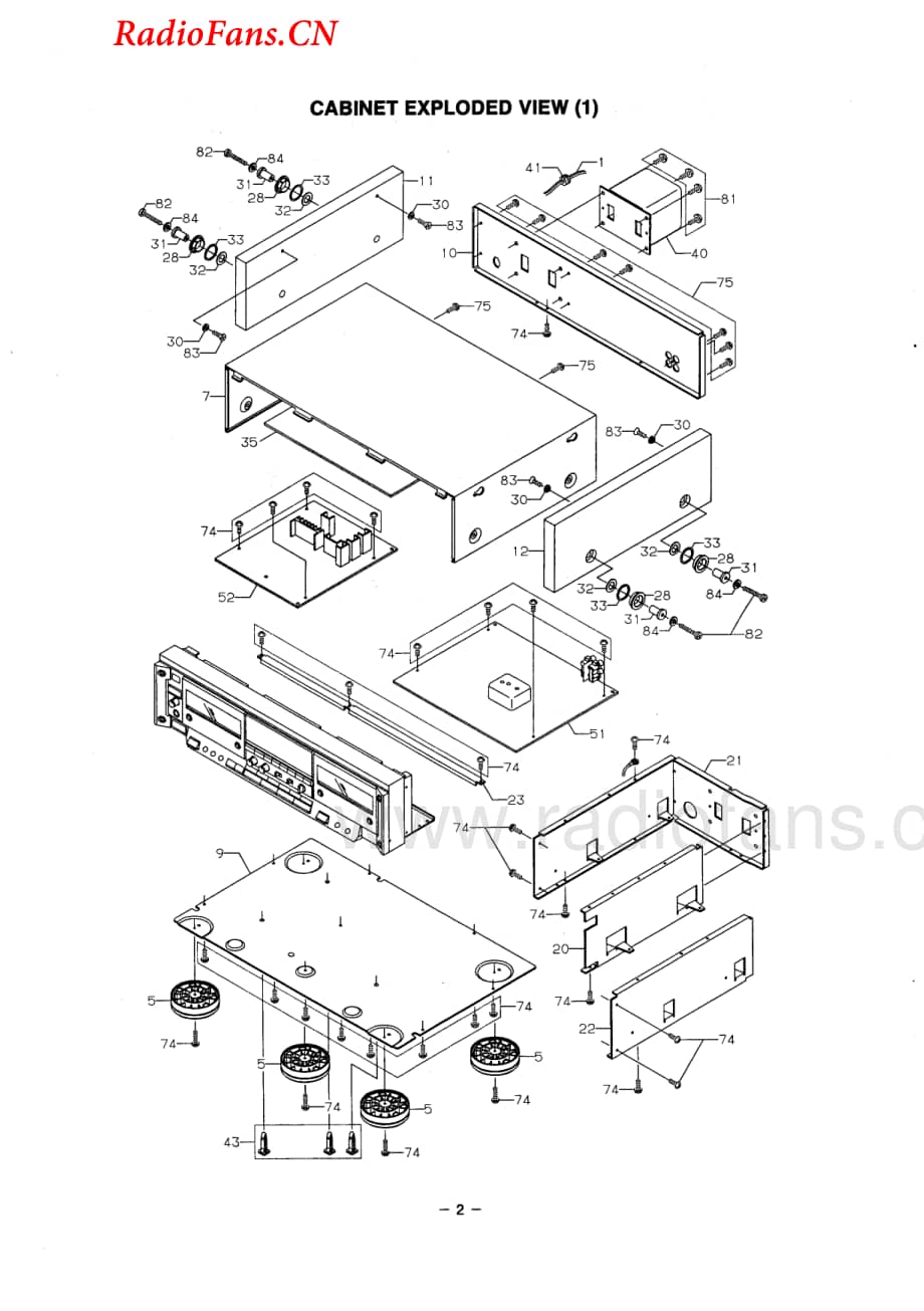 Fisher-CRWZ1-tape-sm维修电路图 手册.pdf_第2页