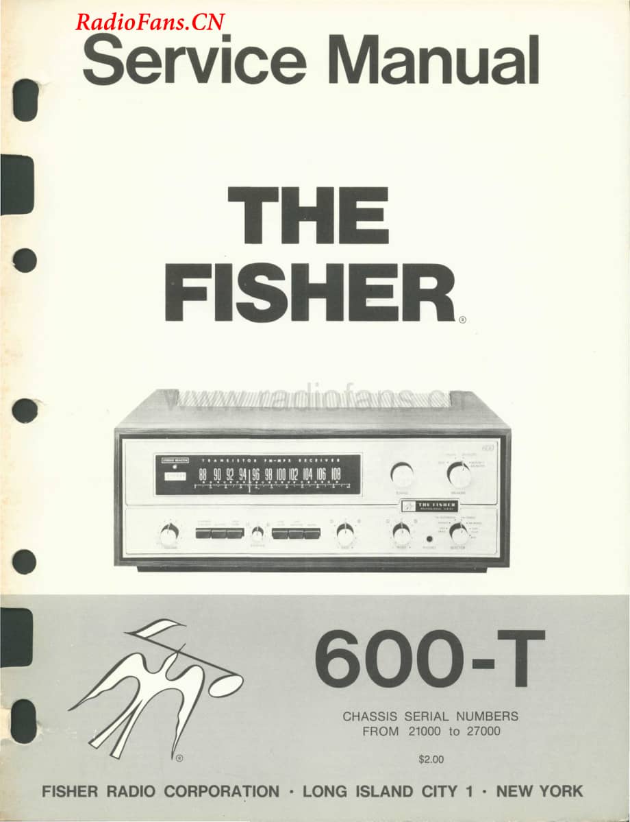 Fisher-600T-rec-sm1(1)维修电路图 手册.pdf_第1页