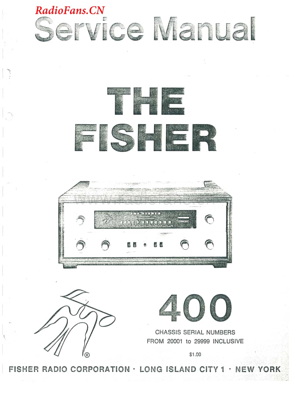 Fisher-400-rec-sm4(1)维修电路图 手册.pdf_第1页