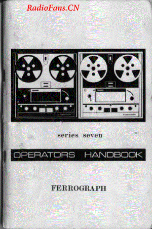 Ferguson-Ferrograph702MKII-tape-sm维修电路图 手册.pdf