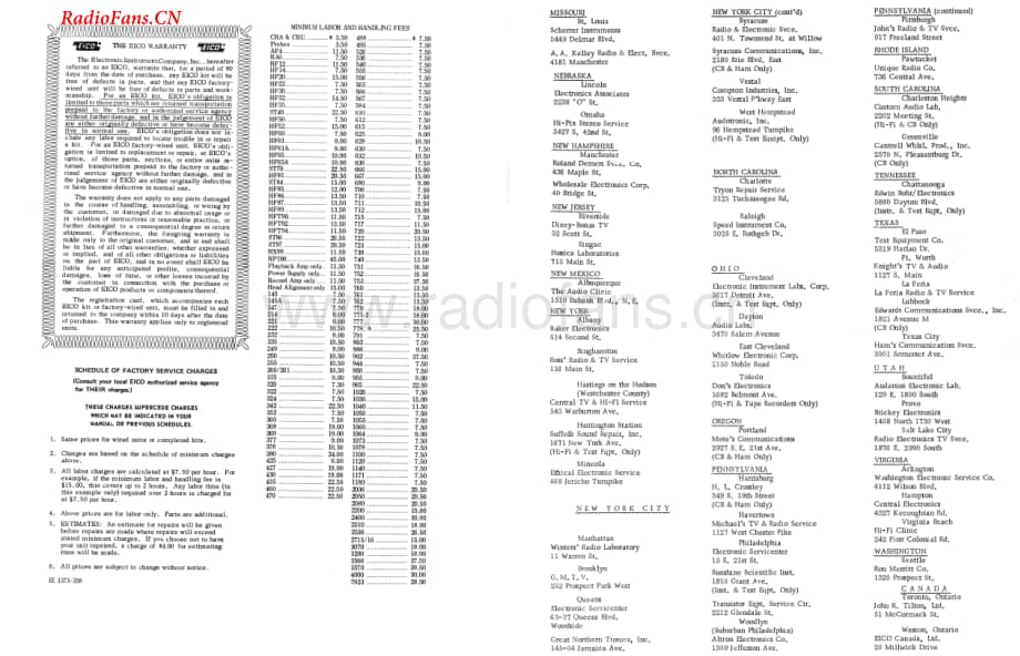 Eico-3070-int-sm维修电路图 手册.pdf_第3页