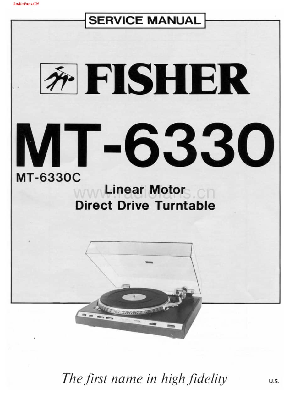 Fisher-MT6330-tt-sm维修电路图 手册.pdf_第1页