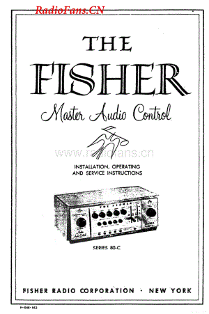 Fisher-80C-pre-si维修电路图 手册.pdf