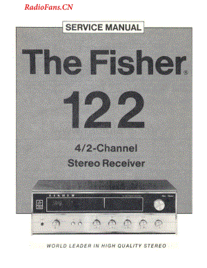 Fisher-122-rec-sm(1)维修电路图 手册.pdf