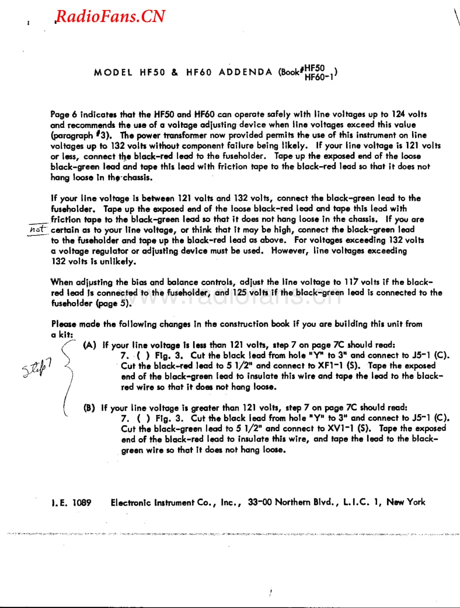 Eico-HF60-pwr-sm维修电路图 手册.pdf_第2页