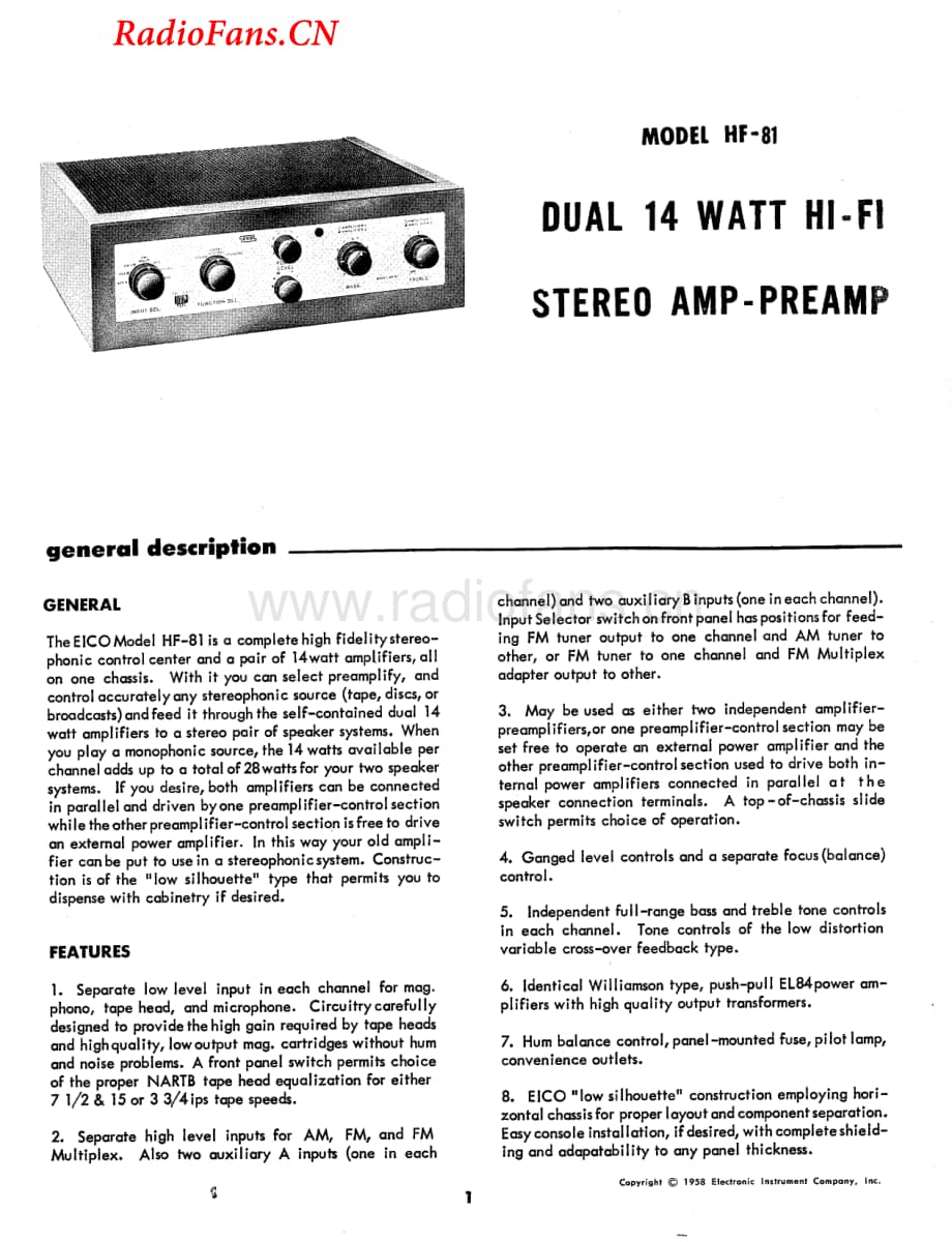 Eico-HF81-int-sm维修电路图 手册.pdf_第2页