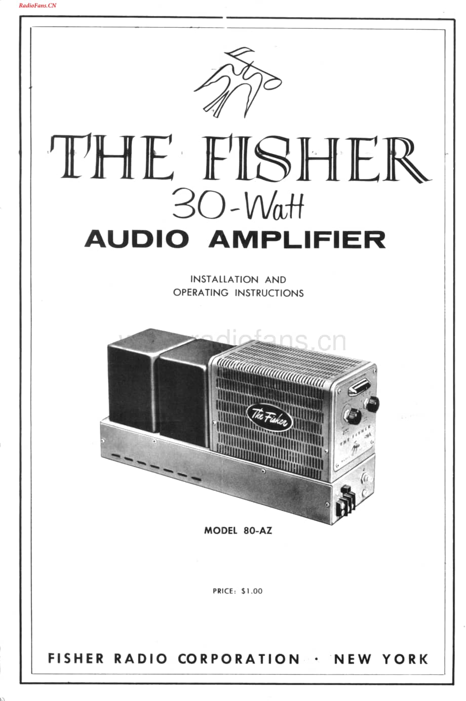 Fisher-80AZ-pwr-sm维修电路图 手册.pdf_第1页