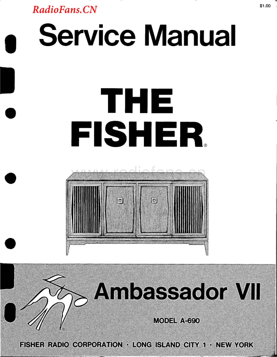 Fisher-690-mc-sm维修电路图 手册.pdf_第1页