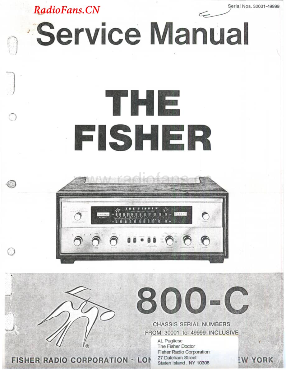 Fisher-800C-rec-sm2(1)维修电路图 手册.pdf_第1页