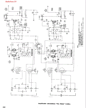Fisher-X100A-int-sch1维修电路图 手册.pdf