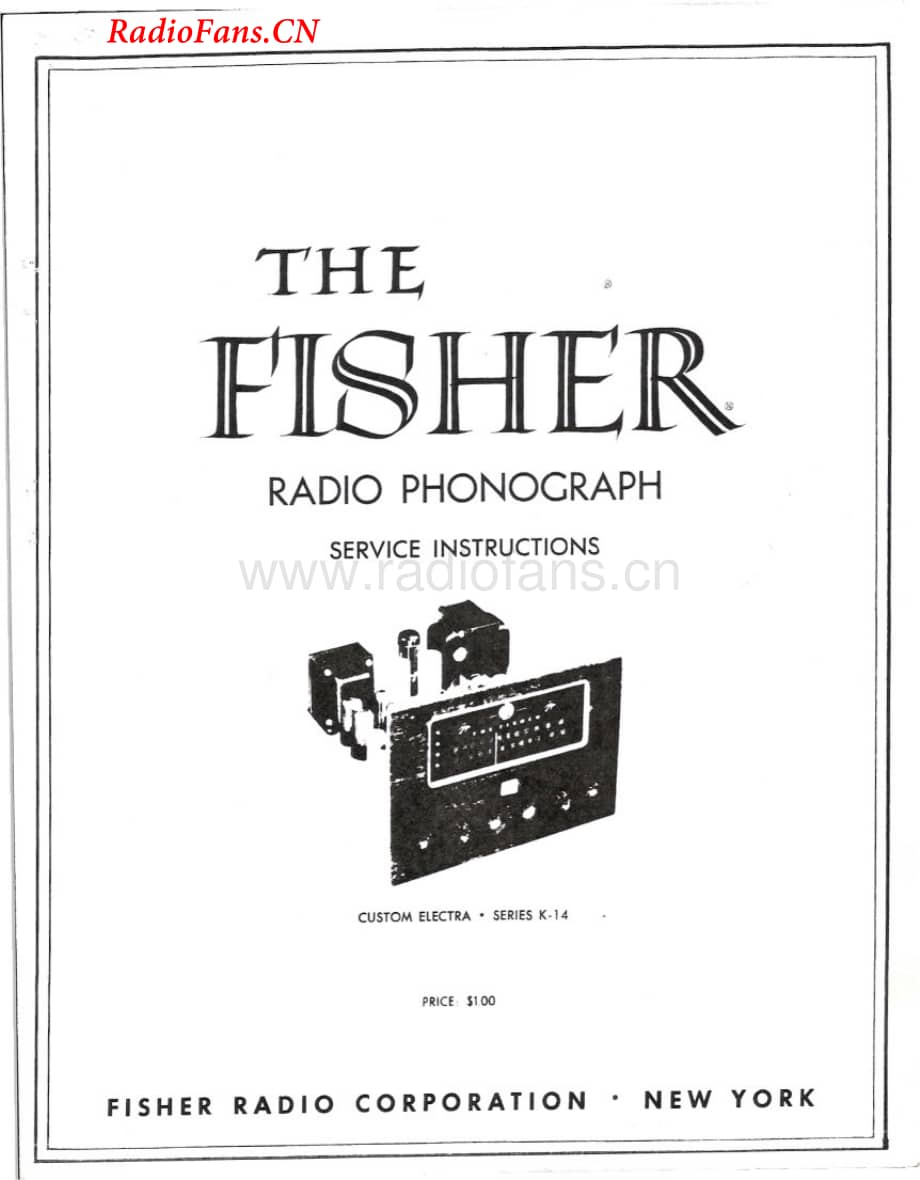 Fisher-CustomElectraK14-mc-sm维修电路图 手册.pdf_第1页