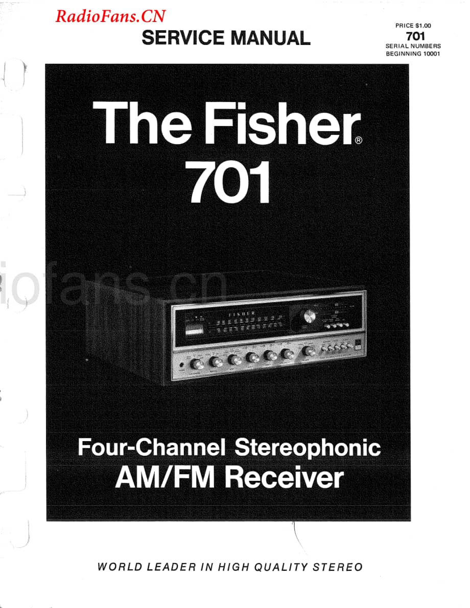 Fisher-701-rec-sm(1)维修电路图 手册.pdf_第1页