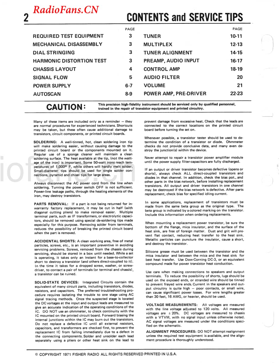 Fisher-701-rec-sm(1)维修电路图 手册.pdf_第2页