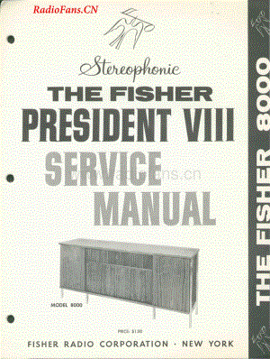 Fisher-President8000-mc-sm维修电路图 手册.pdf