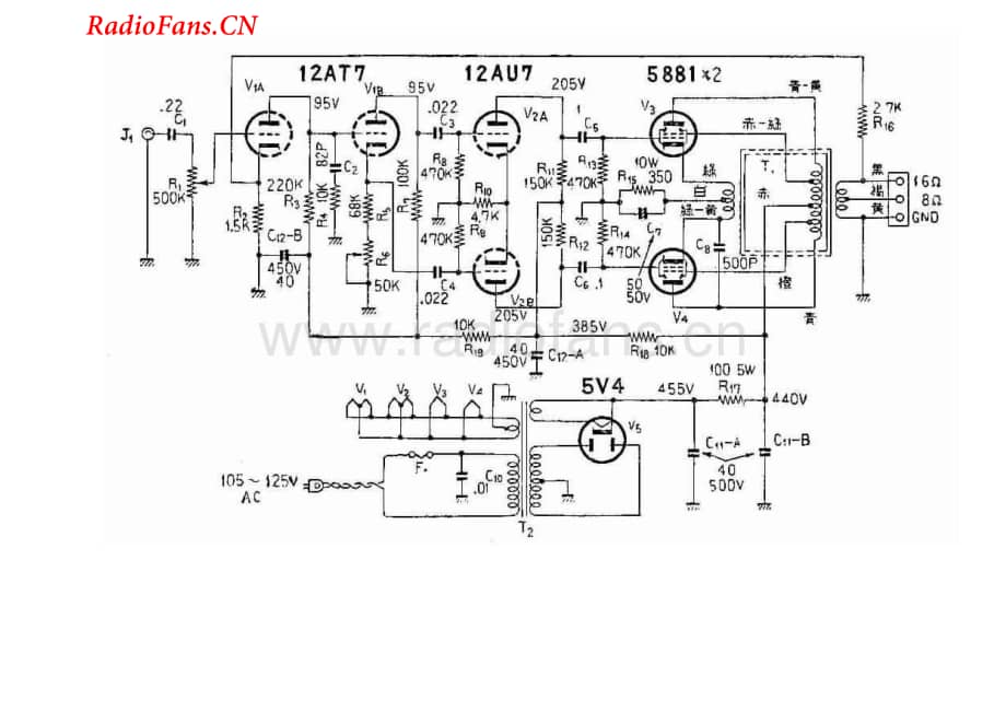 Fisher-70A-pwr-sch维修电路图 手册.pdf_第1页