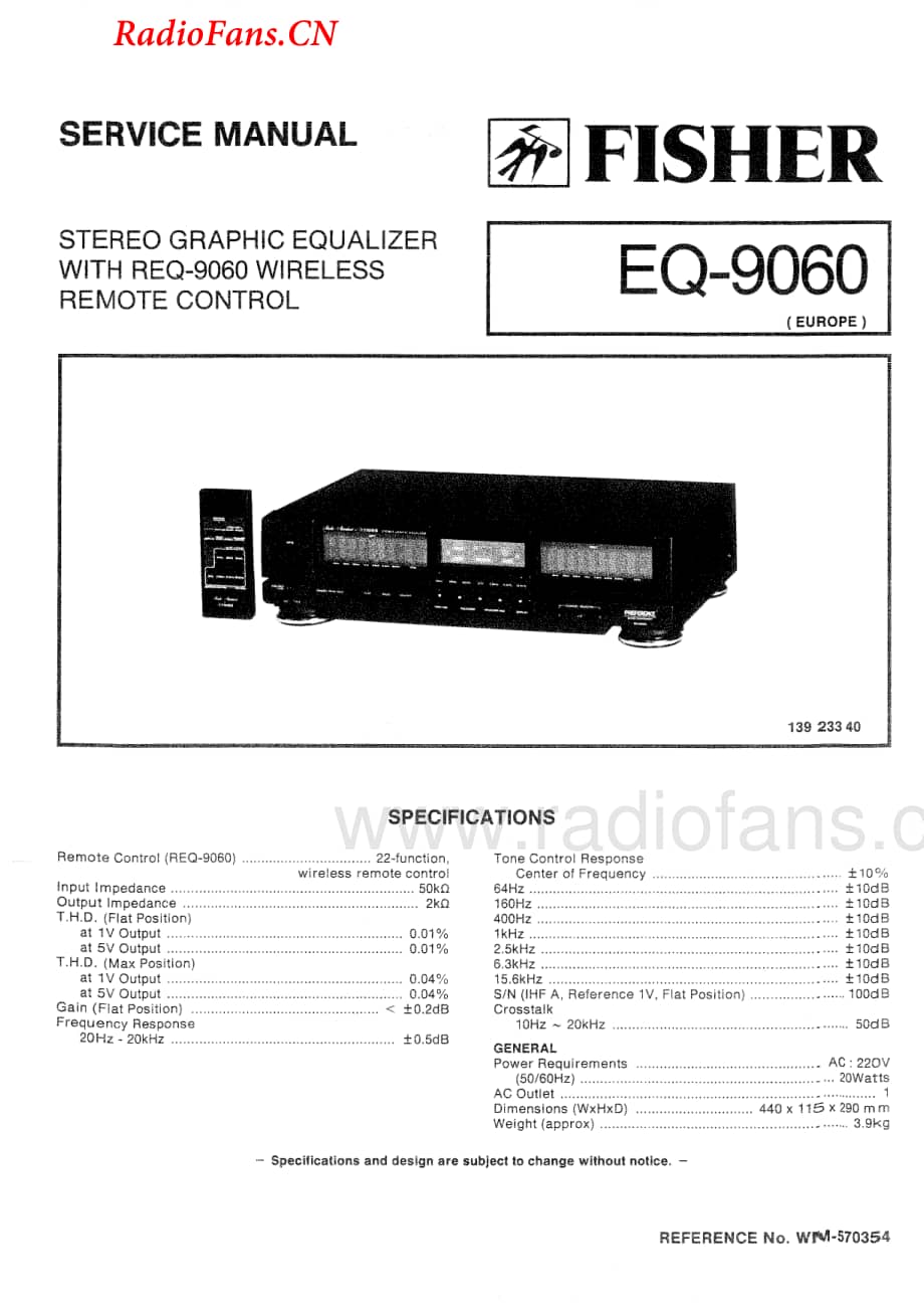 Fisher-EQ9060-eq-sm维修电路图 手册.pdf_第1页